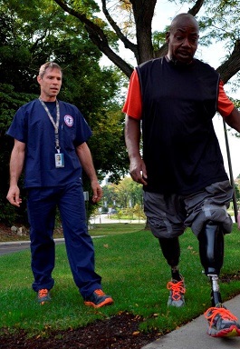 PT and Veteran Amputee